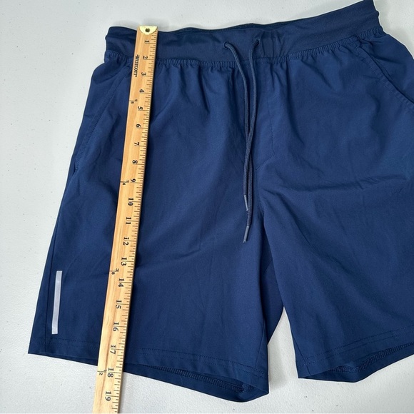 Jockey Athletic Shorts Pull on Navy Blue Size M - Picture 3 of 8
